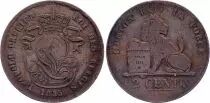 Belgio 2 Centimes L�opold I - Lion - 1835