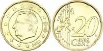 Belgio 20 Centimes Euro Albert II - 2002