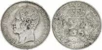 Belgio 5 Francs  - Leopold I - 1853 - Silver - KM.17