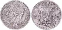 Belgio 50 Centimes, L�opold II - Armories- 1886