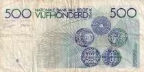 Belgio 500 Francs - Constantin Meunier - ND (1982-1998) - P.143