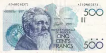 Belgio 500 Francs - Constantin Meunier - ND (1982-1998) - P.143.a6