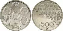 Belgio 500 Francs, Five Kings  - 1980