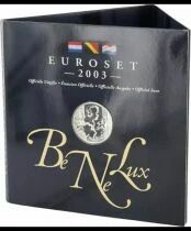 Belgio BU BENELUX Set - 1 cent to 2 euros + silver medal - 2003