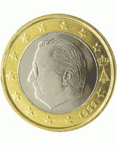 Belgique 1 euro - Belgique 2001