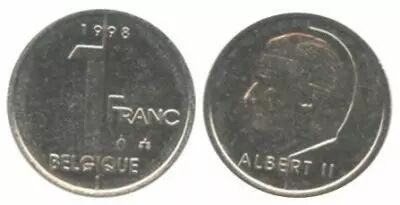Belgique 1 Franc Albert II