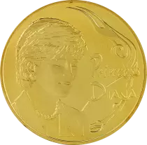 Belgique 10 ans de la Mort de Lady Di - 2007 - M&eacute;daille