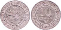 Belgique 10 Centimes, Léopold I - Lion - 1862