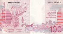 Belgique 100 Francs - James Ensor - ND (1995-2001) - P.147