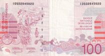 Belgique 100 Francs - James Ensor - ND (1995 à 2001) - P.147