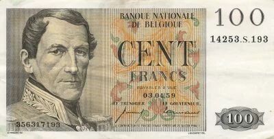 Belgique 100 Francs - L�opold Ier - 03-04-1959 - P.129