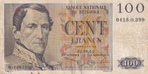 Belgique 100 Francs - Léopold Ier - 1952 - P.129a