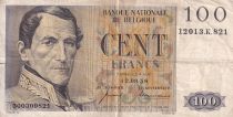 Belgique 100 Francs - Léopold Ier - 22-09-1958 - P.129c