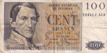 Belgique 100 Francs - Léopold Ier - 22-10-1958 - P.129c