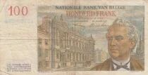 Belgique 100 Francs - Roi L&eacute;opold Ier - Fr&egrave;re-Orban - 15-10-1952 - S&eacute;rie P