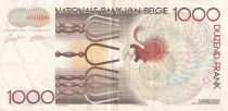 Belgique 1000 Francs - André Ernest Modeste Gretry - ND (1980-1996) - P.144a