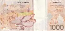 Belgique 1000 Francs - Constant Permeke - 1997