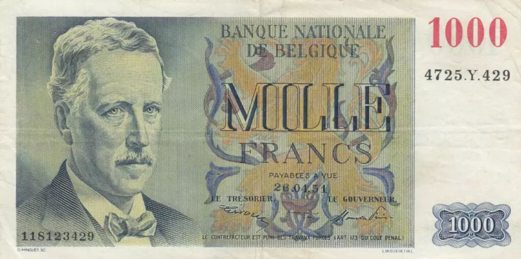 1 Million De Francs Belges En Euros