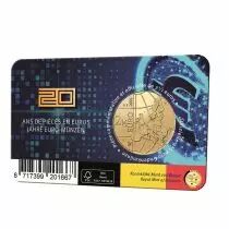 Belgique 2 5 Euros Comm&eacute;mo. Belgique 2022 - 20 ans de l\'Euro