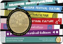 Belgique 2 5 Euros Commémo. Belgique 2023 - Culture Belge des festivals