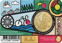 Belgique 2 5 Euros Comm&eacute;mo. Belgique 2023 - Exp&eacute;rience cycliste en Belgique
