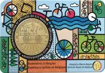 Belgique 2 5 Euros Comm&eacute;mo. Belgique 2023 - Exp&eacute;rience cycliste en Belgique
