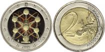 Belgique 2 Euros - Atomium - Colorisée - 2006