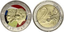 Belgique 2 Euros - Union économique belgo-luxembourgeoise - Colorisée - 2005