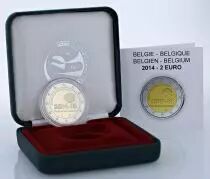 Belgique 2 Euros Comm&eacute;mo. BE Belgique 2014 - 1&egrave;re Guerre mondiale