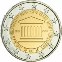 Belgique 2 Euros Comm&eacute;mo. BE Belgique 2017 - Universit&eacute; de Gent