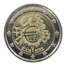 Belgique 2 Euros Commémo. Belgique 2012 - 10 ans de l\'Euro