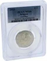 Belgique 2 Euros Comm&eacute;mo. Belgique 2021 - 500 ans des pi&egrave;ces Charles Quint - PCGS MS66