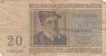 Belgique 20 Francs - Roland de Lassus - Philippus de Monte - 1950 - S&eacute;rie K.01