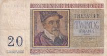 Belgique 20 Francs - Roland de Lassus - Philippus de Monte - 1956 - Série M.13 - P.132b