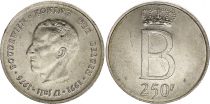 Belgique 250 Francs, Roi Baudouin  - 1976