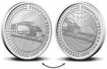 Belgique 5 Euros Belgique 2021 - Année Européenne du Train (Hologramme)