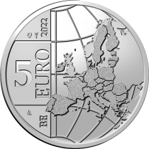 Belgique 5 Euros Belgique 2022 - 70 ans du Marsupilami (version couleur)