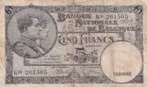 Belgique 5 Francs - Albert & Elizabeth - 05-05-1938