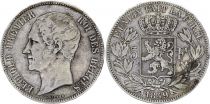 Belgique 5 Francs - Léopold I - 1849 - Argent - KM.17
