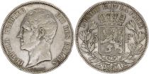 Belgique 5 Francs, Leopold  I  - 1850