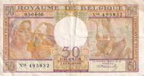 Belgique 50 Francs - Agriculture - 1956 - TTB - P.133b