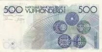 Belgique 500 Francs - Constantin Meunier - ND (1982-1998) - P.143.a2