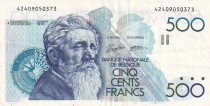 Belgique 500 Francs - Constantin Meunier - ND (1982-1998) - P.143.a6