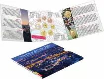 Belgique Coffret BU Euro Belgique 2021 - Ville de Li&egrave;ge (Bi&egrave;re et Foot)