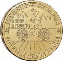 Belgique LOT 2 X 2 5 Euros Comm&eacute;mo. Belgique 2023 (Wallon et Flamand) - Exp&eacute;rience cycliste en Belgique