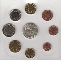 Belgique Série 8 monnaies BELGIQUE 2003