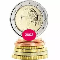 Belgique S&eacute;rie Euros BELGIQUE 2002