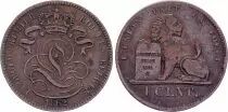 Belgium 1 Centime Léopold I - Lion - 1862