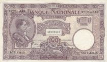 Belgium 100 Francs - 19-02-1926 - Albert & Elizabeth - P.95