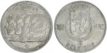 Belgium 100 Francs - 4 King - 1950 - Silver - VF - French text